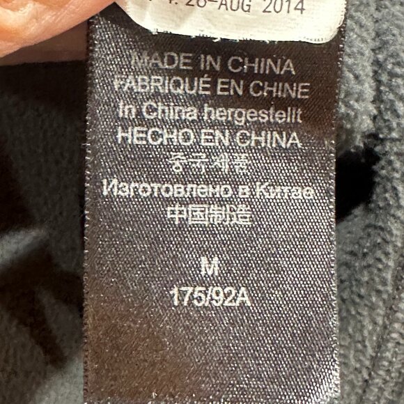 Marmot Men's Rocklin 1/2 Zip Fleece Jacket C93650 Charcoal Grey‎ Size Medium - Picture 9 of 10